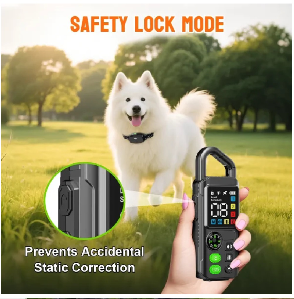 T810 Köpek eğitim tasması ve havlama tasması ekstra özellikli