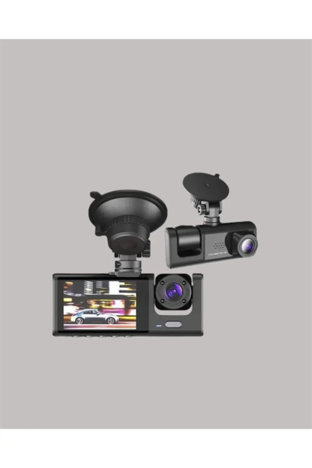 TA-01 1080P Ön 720P Arka ve İç Kamera Sistemli DVR