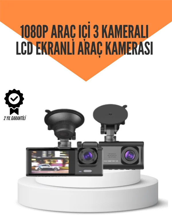 TA-01 LCD Ekranlı Gece Görüşlü Araç Kamerası TA-01 LCD Ekranlı Gece Görüşlü Araç Kamerası