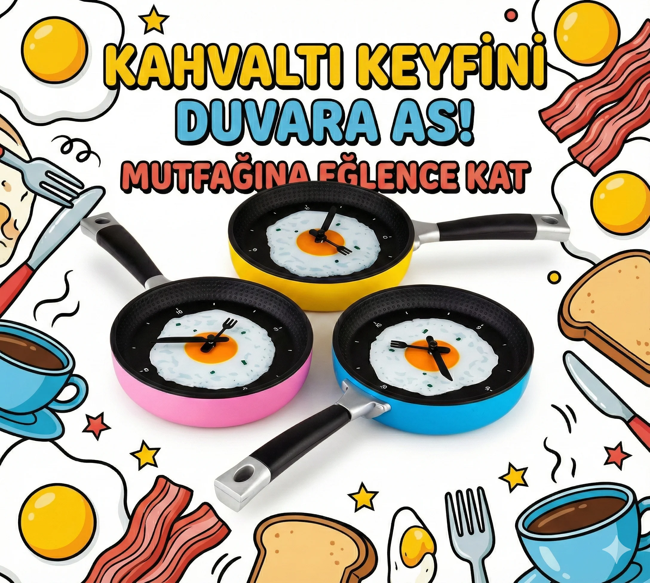 Ta Konseptli Duvar Saati