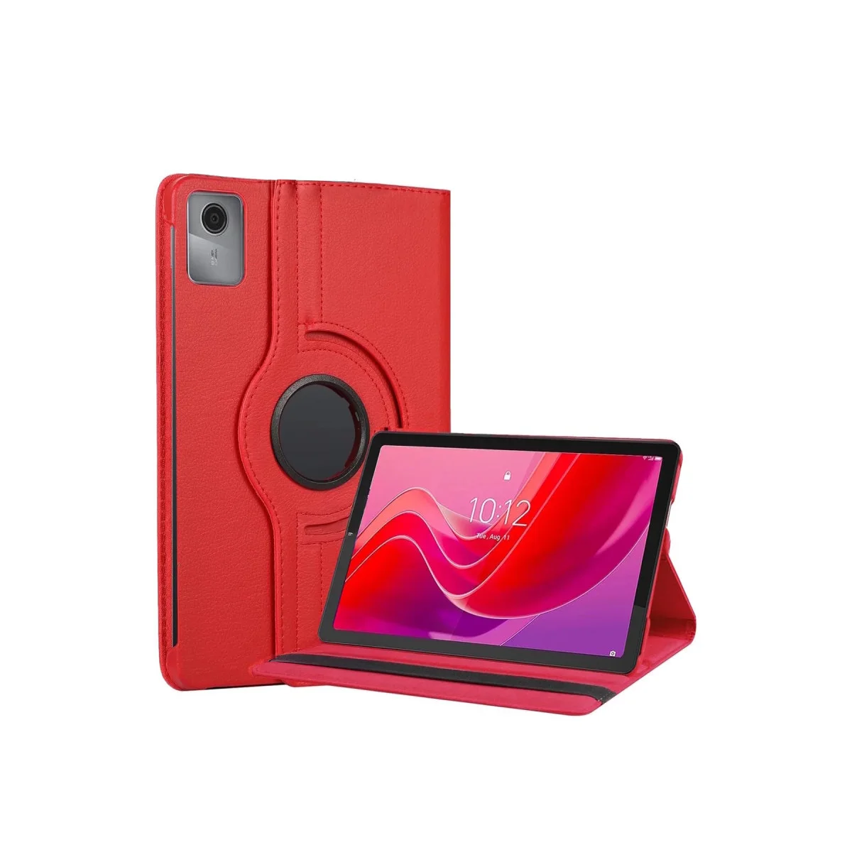 Tab M11 TB330FU 360 Tablet Deri Kılıf - Kırmızı ve Ergonomik Stand Sistemi Fiyatı, Yorumları ve Özellikleri