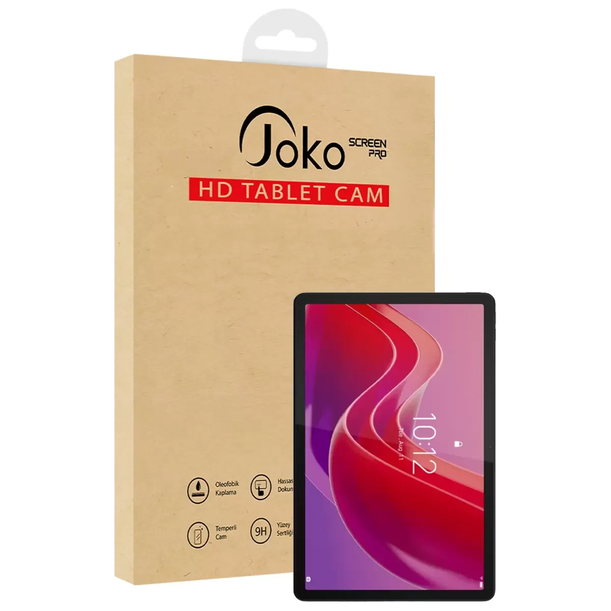 Tab M11 TB330FU HD Tablet Cam Ekran Koruyucu - 9H Sertlik Şeffaf Temperli Cam