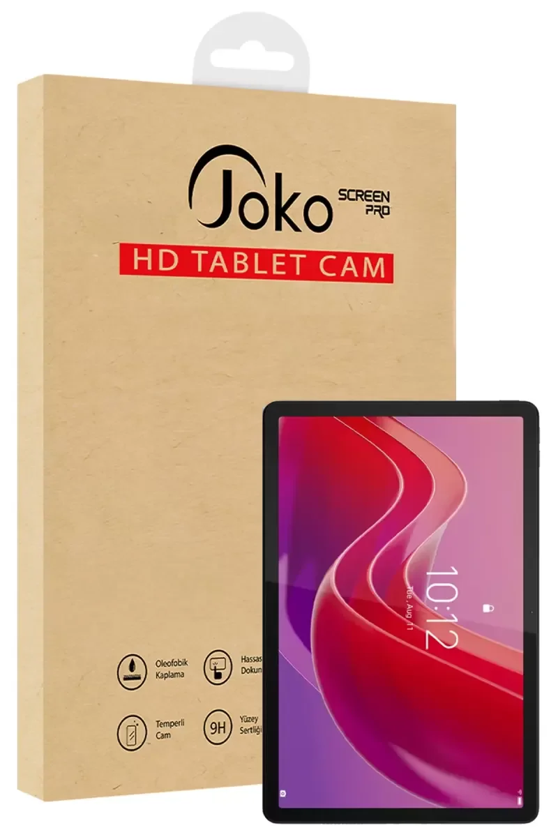 Tab M11 TB330FU HD Tablet Cam Ekran Koruyucu - 9H Sertlik Şeffaf Temperli Cam