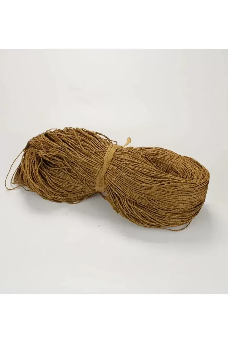 Taba Renk Çile Kağıt İp Çanta Ipi Supla Ipi No:42 - (550-600 gr) Taba Renk Çile Kağıt İp Çanta Ipi Supla Ipi No:42 - (550-600 gr)