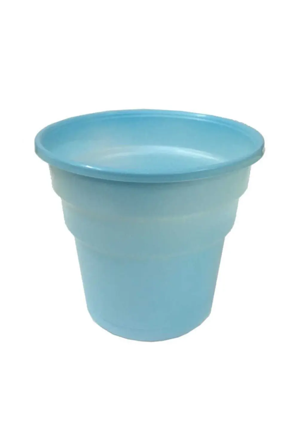 Tabak Bardak Çatal Set Set 25 Li Yuvarlak 22 Cm ( Mavi )