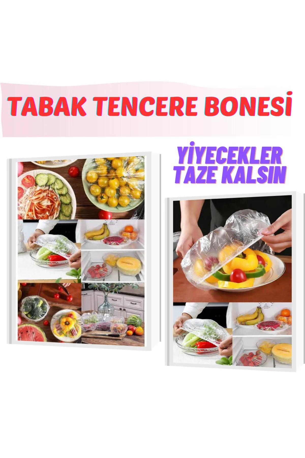 Tabak Bonesi Tencere Bonesi Tekrar Kullanılabilir Gıda Saklama Bo