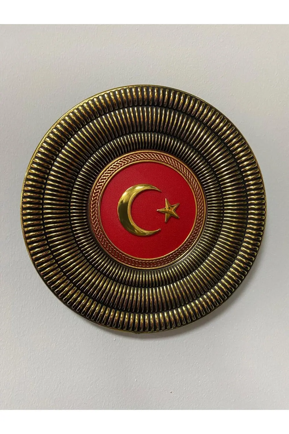 Tabak Türk Bayrağı (Ayaklı) 15cm