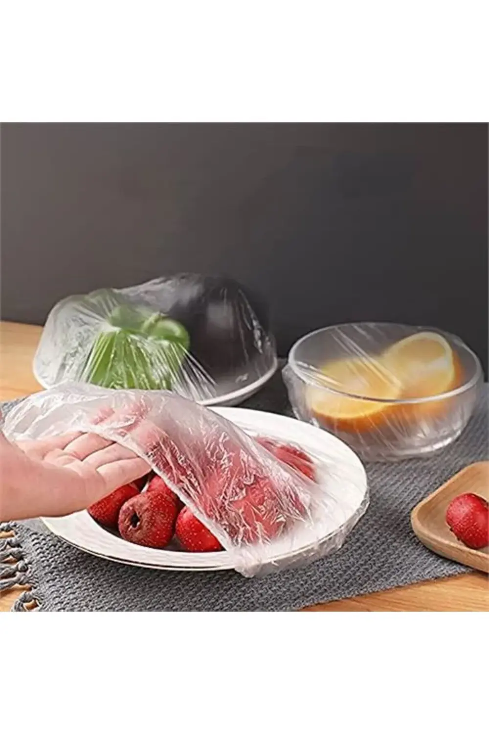 Tabak ve Tencere Bone Seti 2 Boyutlu 100 ADET