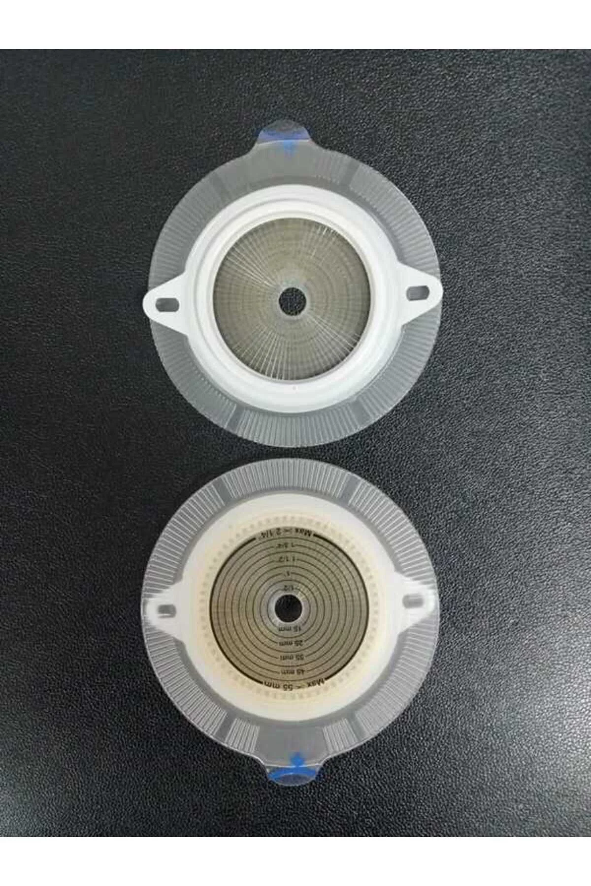 Taban Plakası Kolostomi İleostomi Ürostomi Adaptörü Şeffaf 60 mm 