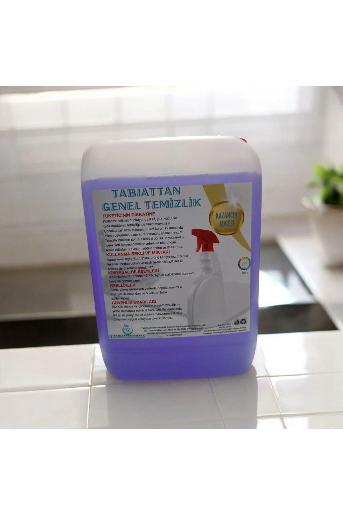 Tabiattan Genel Temizlik Bahar 4KG Tabiattan Genel Temizlik Bahar 4KG
