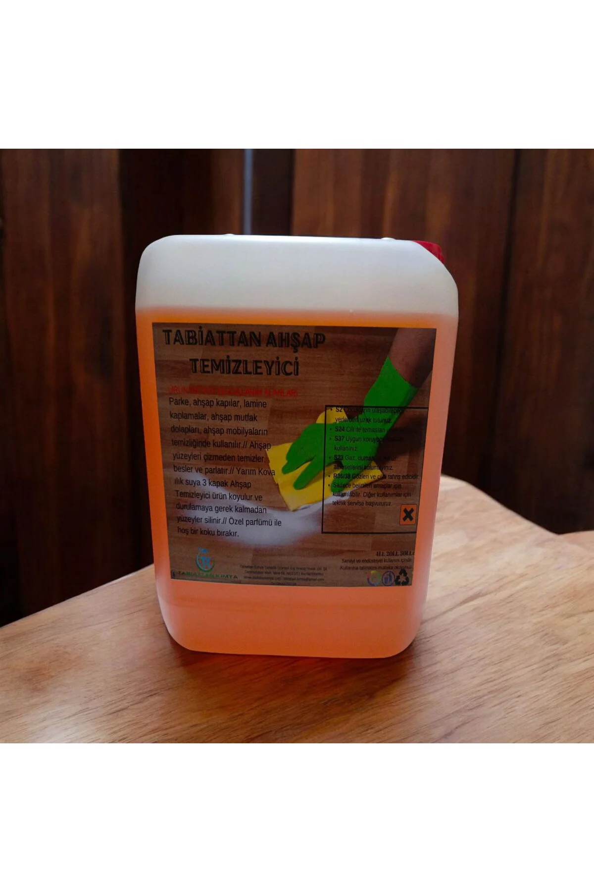 Tabiattan Gliserinli Ahşap Temizleyici 4kg