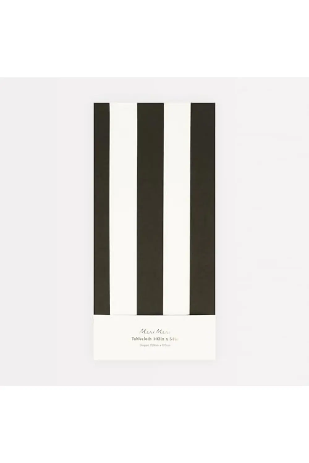 - Tablecloth - Siyah Çizgili Masa Örtüsü 1185222