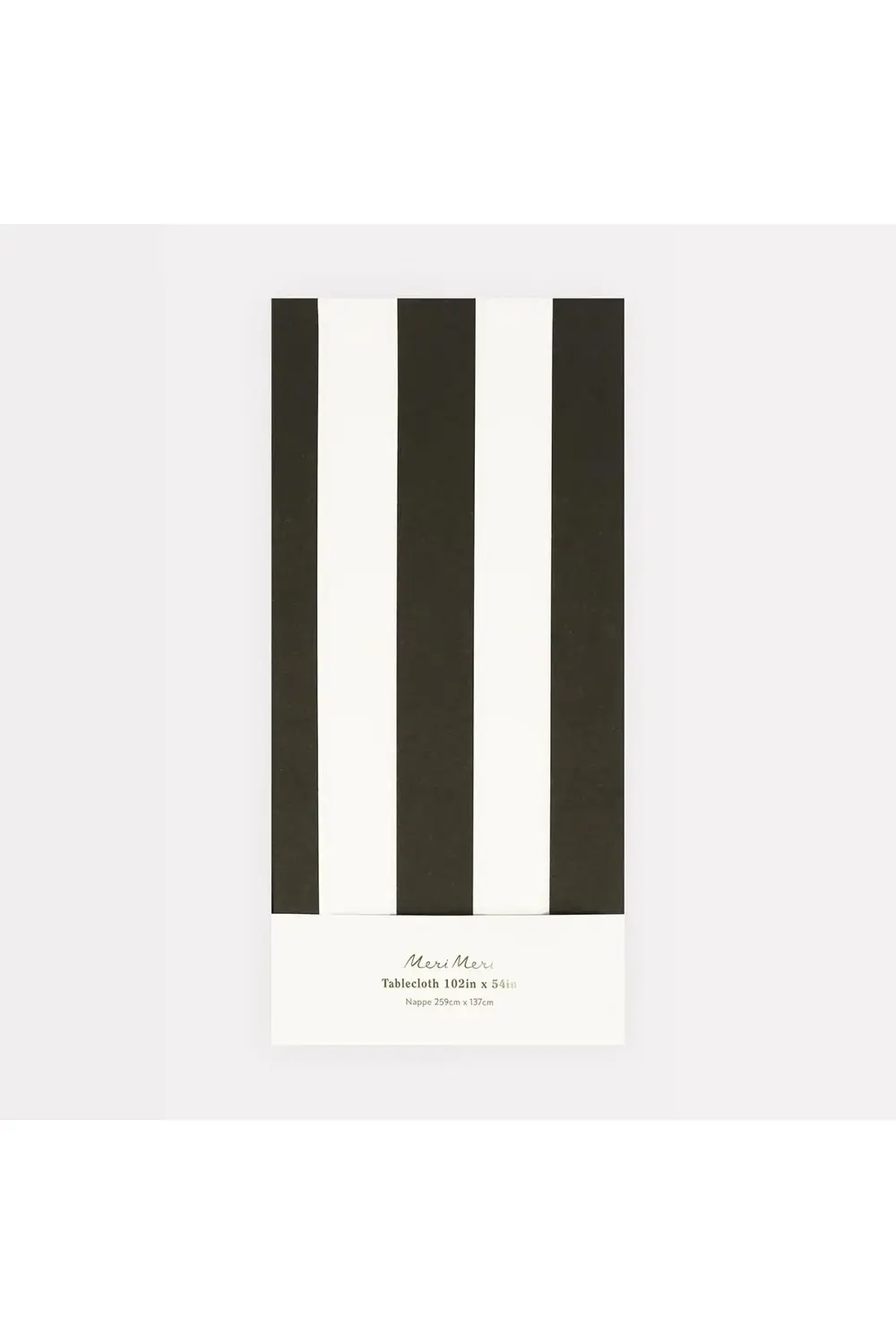 - Tablecloth - Siyah Çizgili Masa Örtüsü 1185222