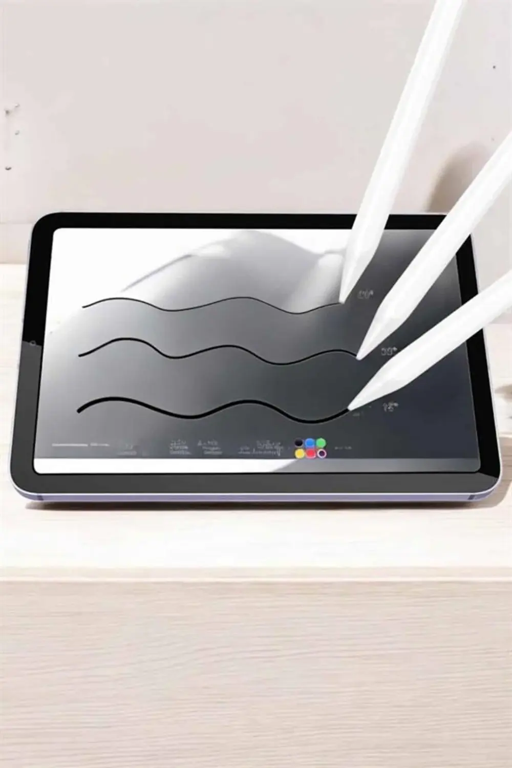 Tablet Kalemi iOS Android Windows Uyumlu Yedek Uçlu Universal Çiz