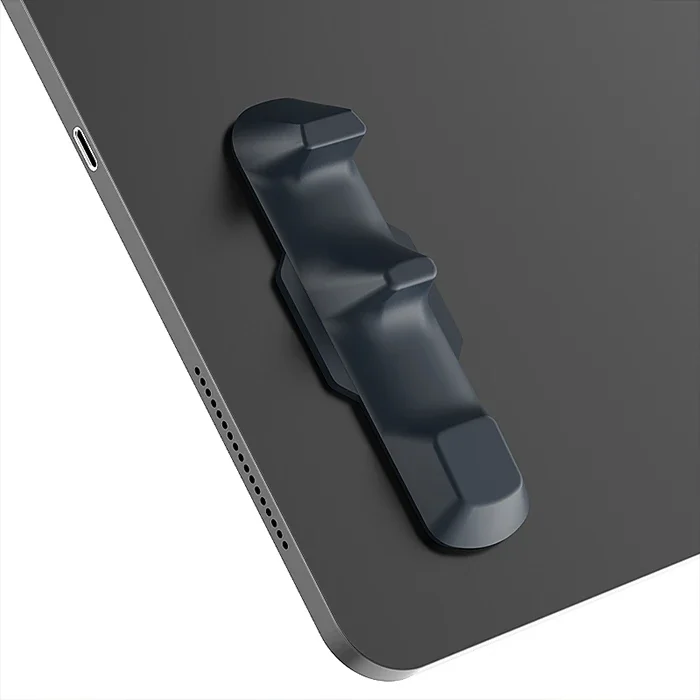 Tablet Silikon Tutma Kolu 2’li Set – Yapışkanlı, Parmak Askılı, Çıkarılabilir