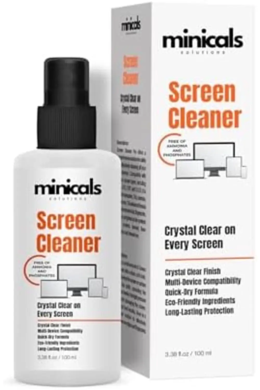 Tablet ve Bilgisayar İçin Ekran Temizleyici Sprey Mikrofiber Bez