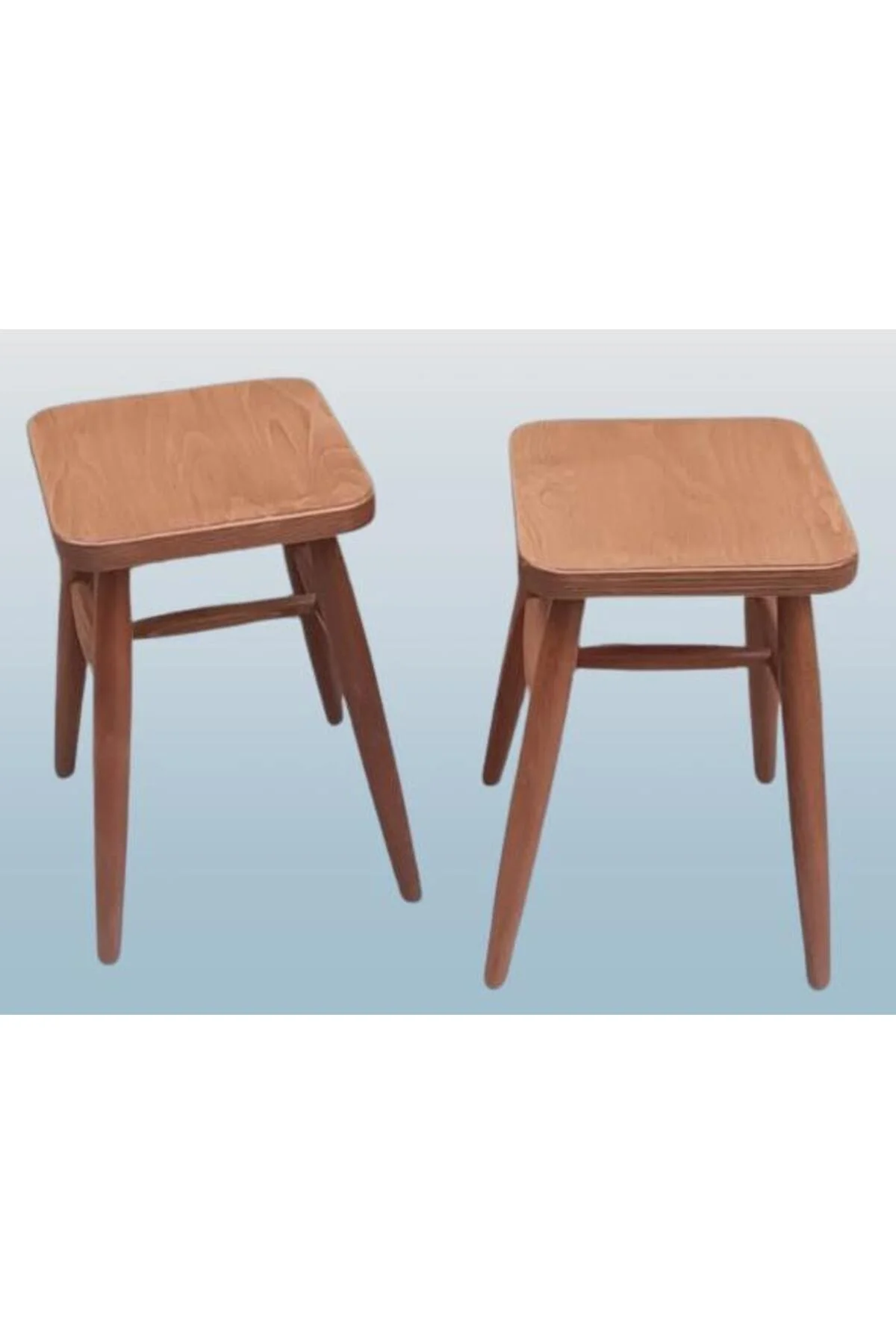 Tabure 90379 Kayın Ayak Güçlendirilmiş Bağlantı Papel Oturum Ceviz 2Adet El Yapım Tabure 90379 Kayın Ayak Güçlendirilmiş Bağlantı Papel Oturum Ceviz 2Adet El Yapım - Görsel 3