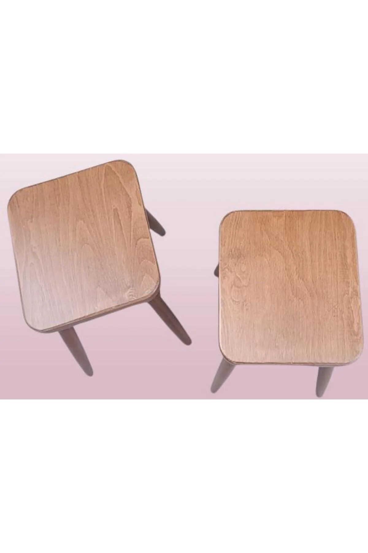 Tabure 90379 Kayın Ayak Güçlendirilmiş Bağlantı Papel Oturum Ceviz 2Adet El Yapım Tabure 90379 Kayın Ayak Güçlendirilmiş Bağlantı Papel Oturum Ceviz 2Adet El Yapım - Görsel 5