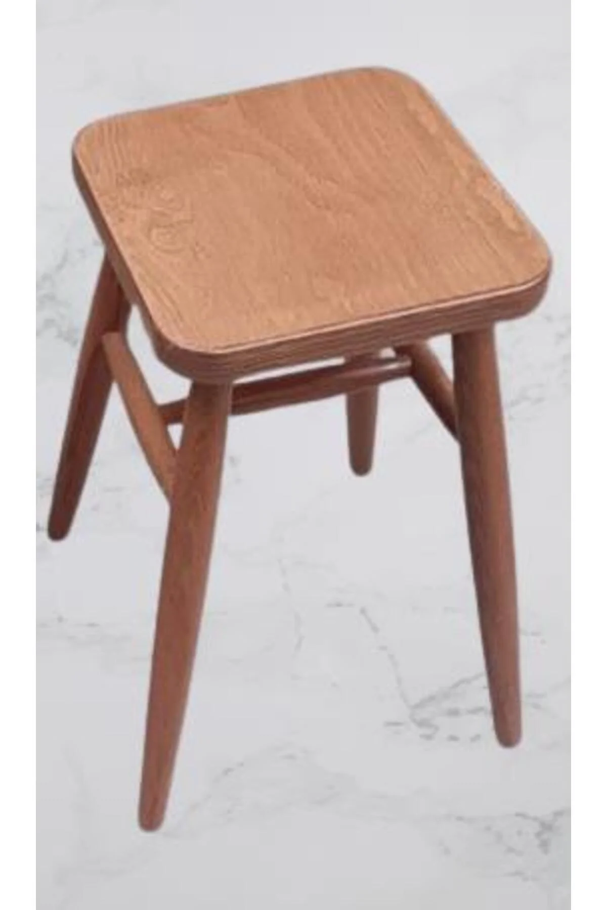 Tabure 90380 Kayın Ayak Güçlendirilmiş Bağlantı Papel Oturum Ceviz Renk El Yapım Tabure 90380 Kayın Ayak Güçlendirilmiş Bağlantı Papel Oturum Ceviz Renk El Yapım - Görsel 3