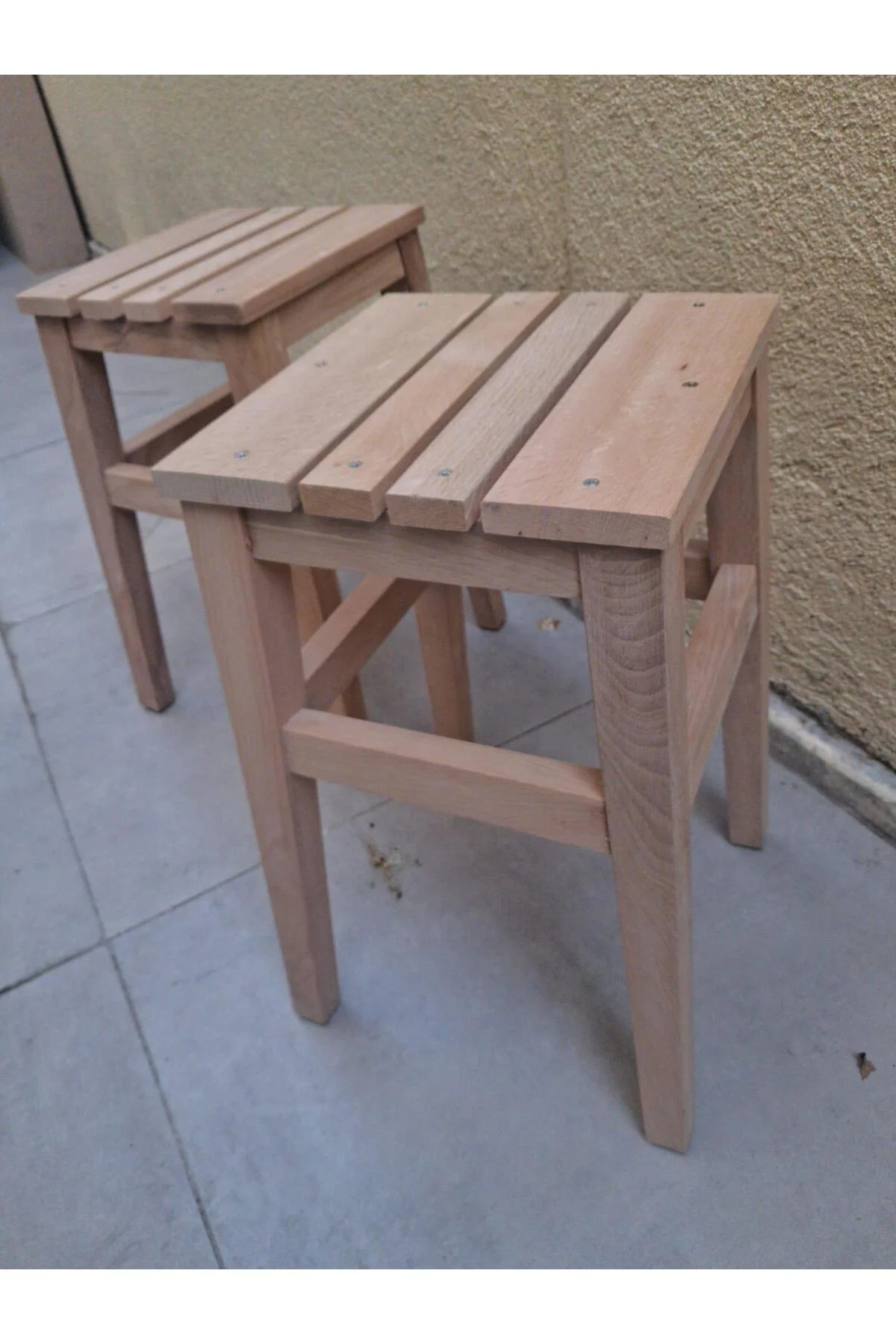 Tabure ST 90582 Izgara Model Kayın Torna Ayak HAM Ürün 2 Adet El Yapım Tabure ST 90582 Izgara Model Kayın Torna Ayak HAM Ürün 2 Adet El Yapım - Görsel 6