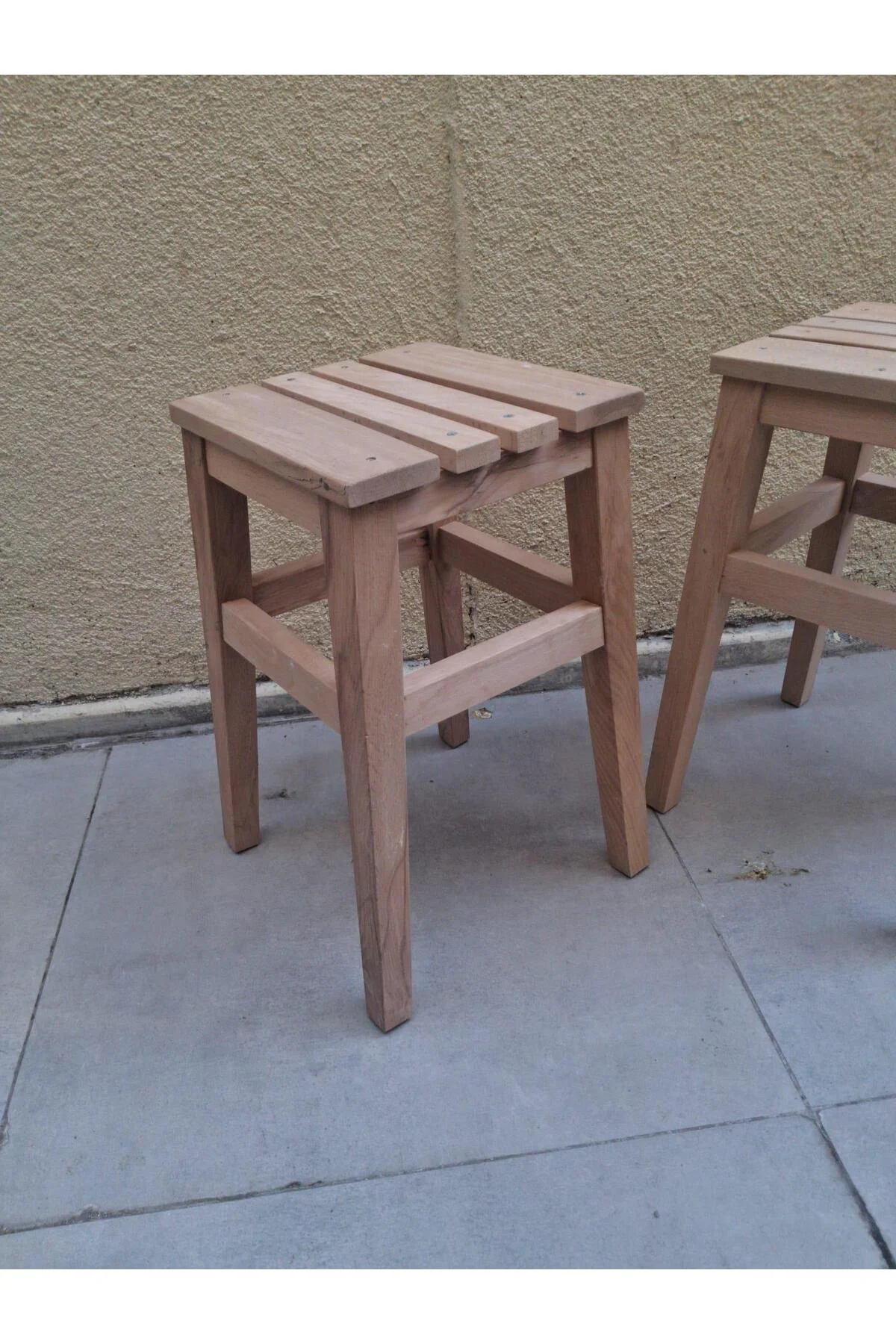 Tabure ST 90582 Izgara Model Kayın Torna Ayak HAM Ürün 2 Adet El Yapım Tabure ST 90582 Izgara Model Kayın Torna Ayak HAM Ürün 2 Adet El Yapım - Görsel 5