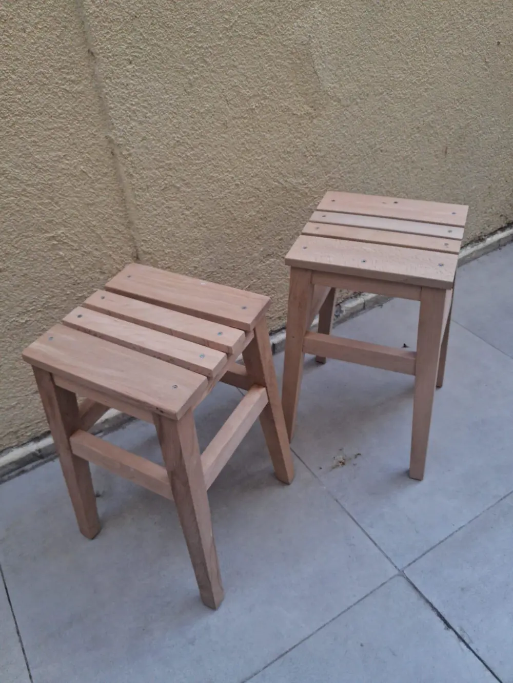 Tabure ST 90582 Izgara Model Kayın Torna Ayak HAM Ürün 2 Adet El Tabure ST 90582 Izgara Model Kayın Torna Ayak HAM Ürün 2 Adet El