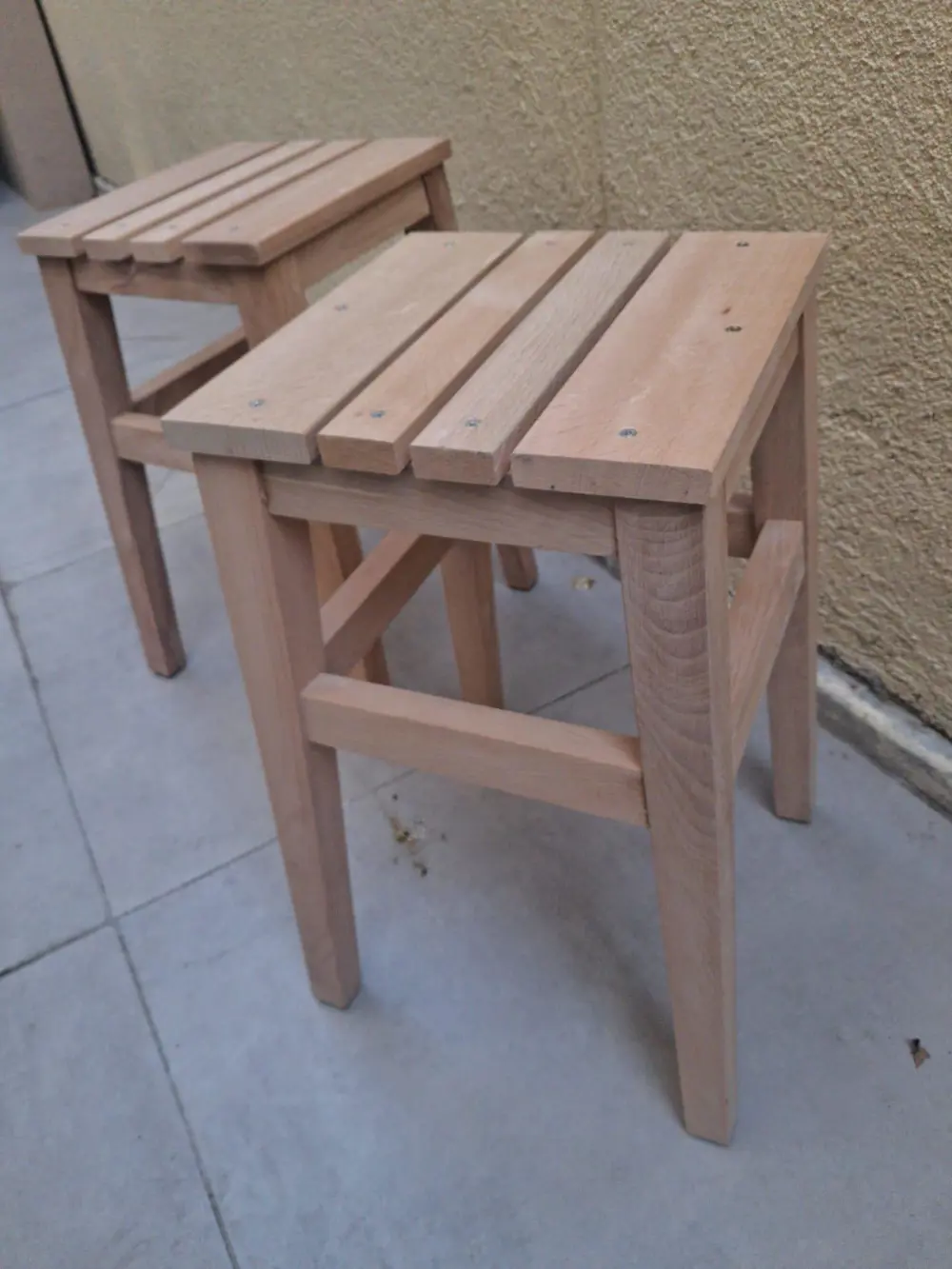 Tabure ST 90582 Izgara Model Kayın Torna Ayak HAM Ürün 2 Adet El Tabure ST 90582 Izgara Model Kayın Torna Ayak HAM Ürün 2 Adet El