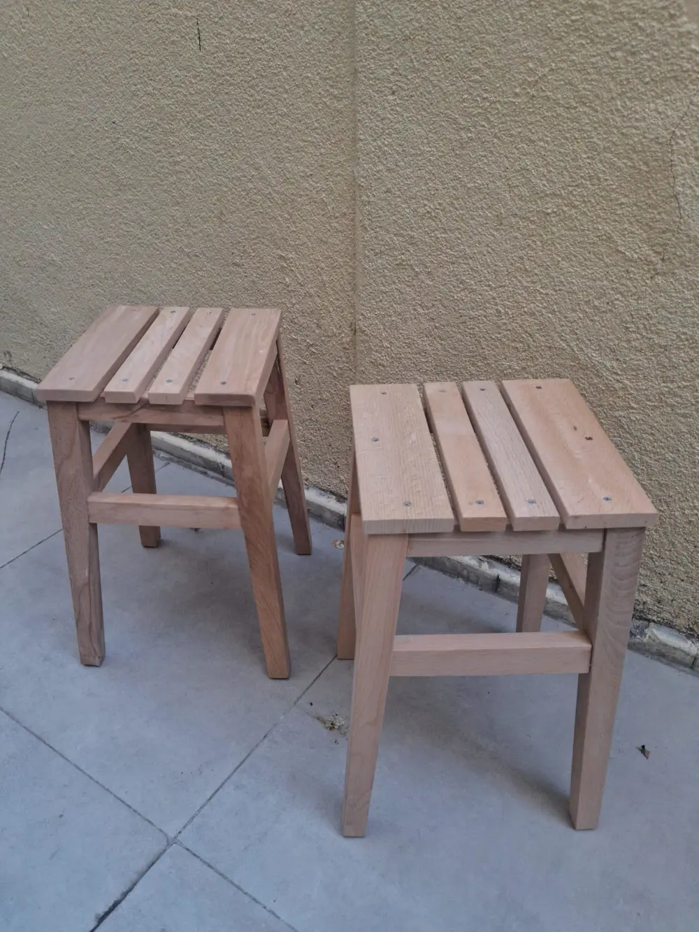Tabure ST 90582 Izgara Model Kayın Torna Ayak HAM Ürün 2 Adet El Tabure ST 90582 Izgara Model Kayın Torna Ayak HAM Ürün 2 Adet El