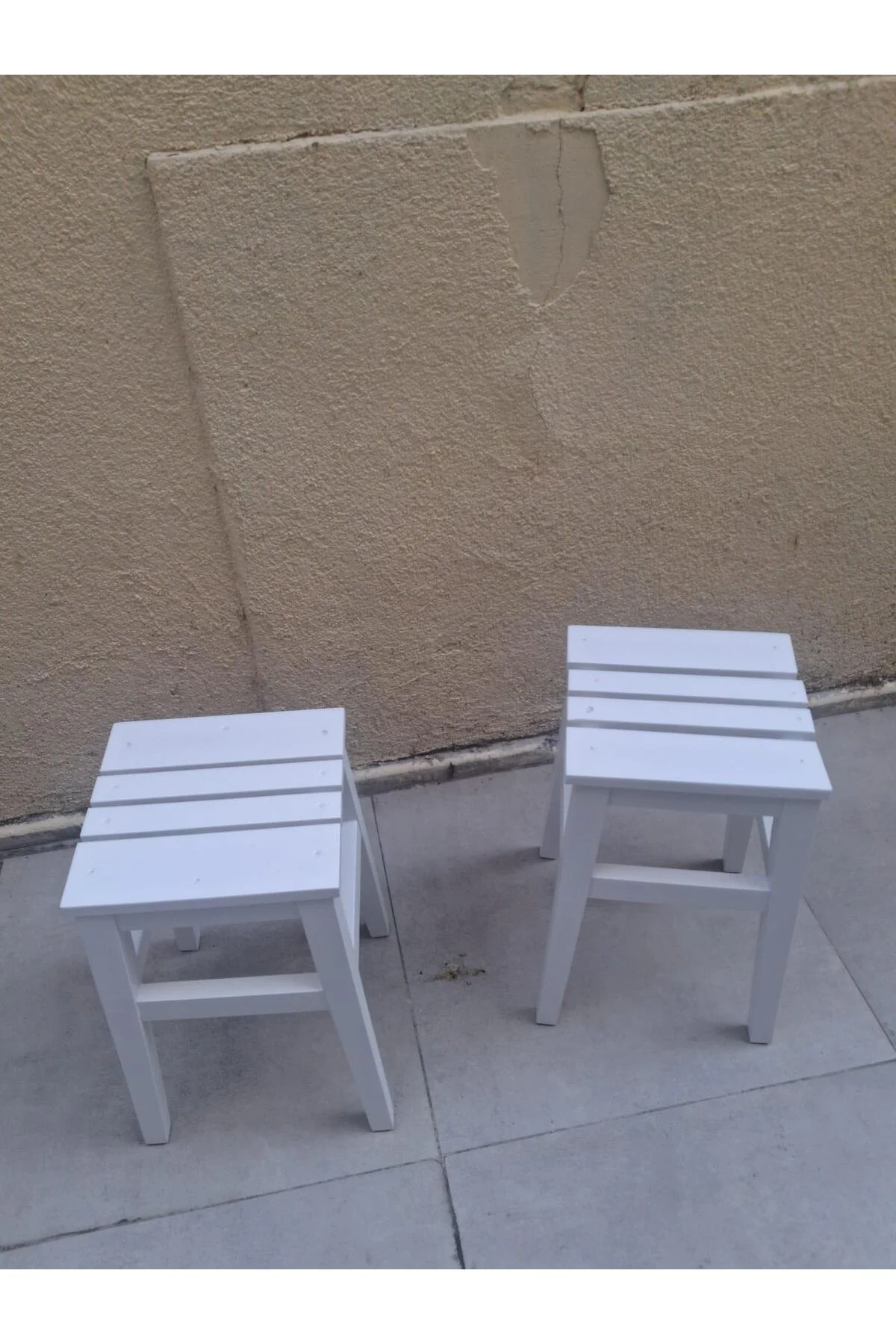 Tabure ST 90583 Izgara Model Kayın Torna Ayak Beyaz Ürün 2 Adet El Yapım Tabure ST 90583 Izgara Model Kayın Torna Ayak Beyaz Ürün 2 Adet El Yapım - Görsel 6