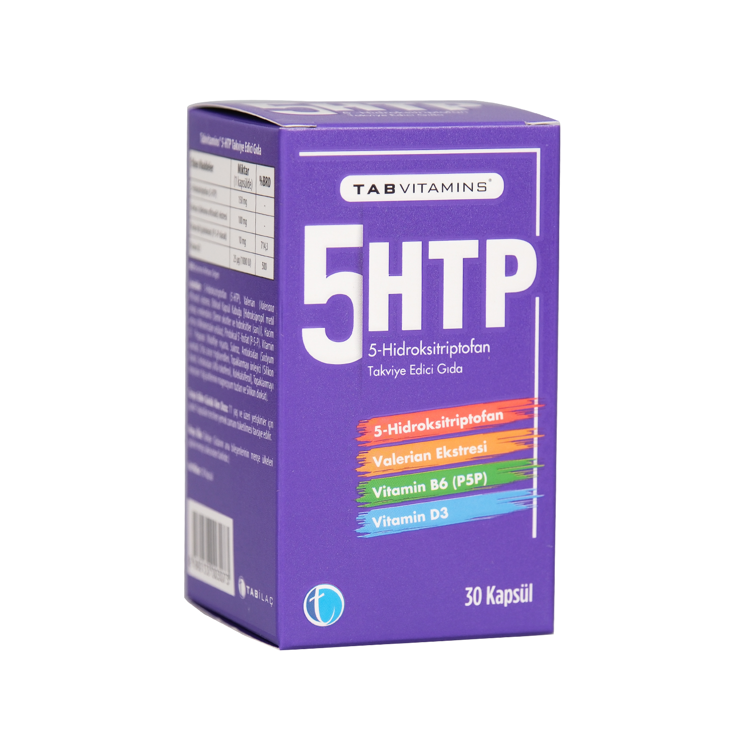 Tabvitamins 5-Htp 30 Kapsül