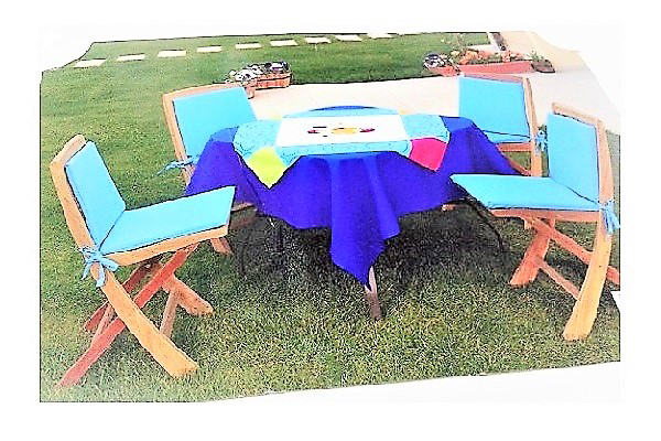 Taç Kristal Bahçe Seti (Garden Set) V7-Lacivert-Açik Mavi Taç Kristal Bahçe Seti (Garden Set) V7-Lacivert-Açik Mavi