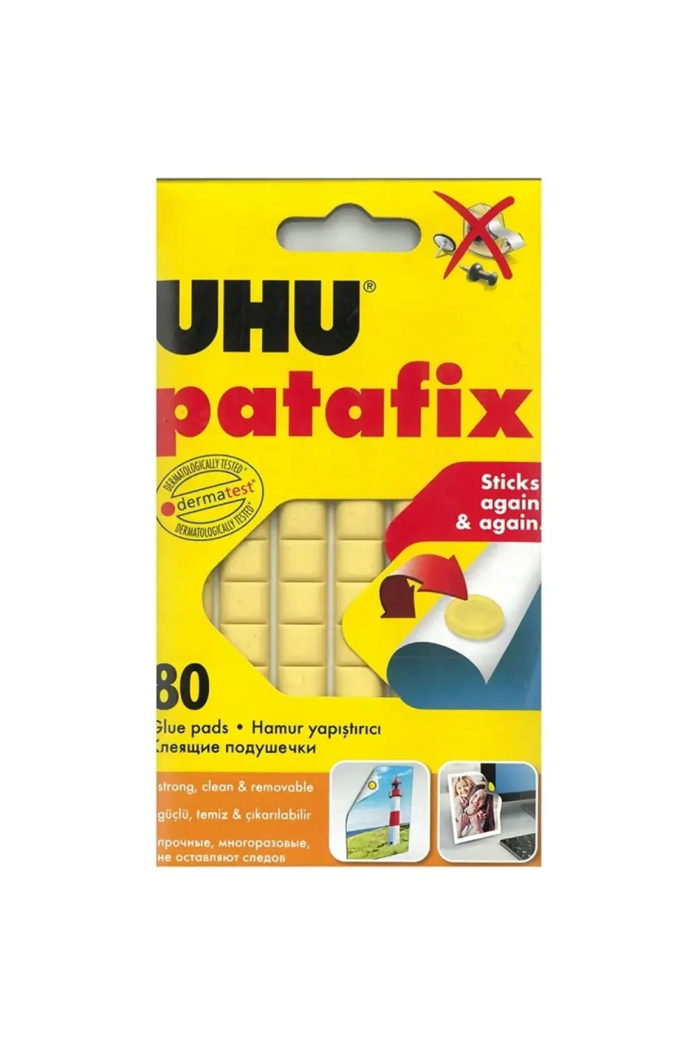TAC PATAFİX SARI 80'Lİ