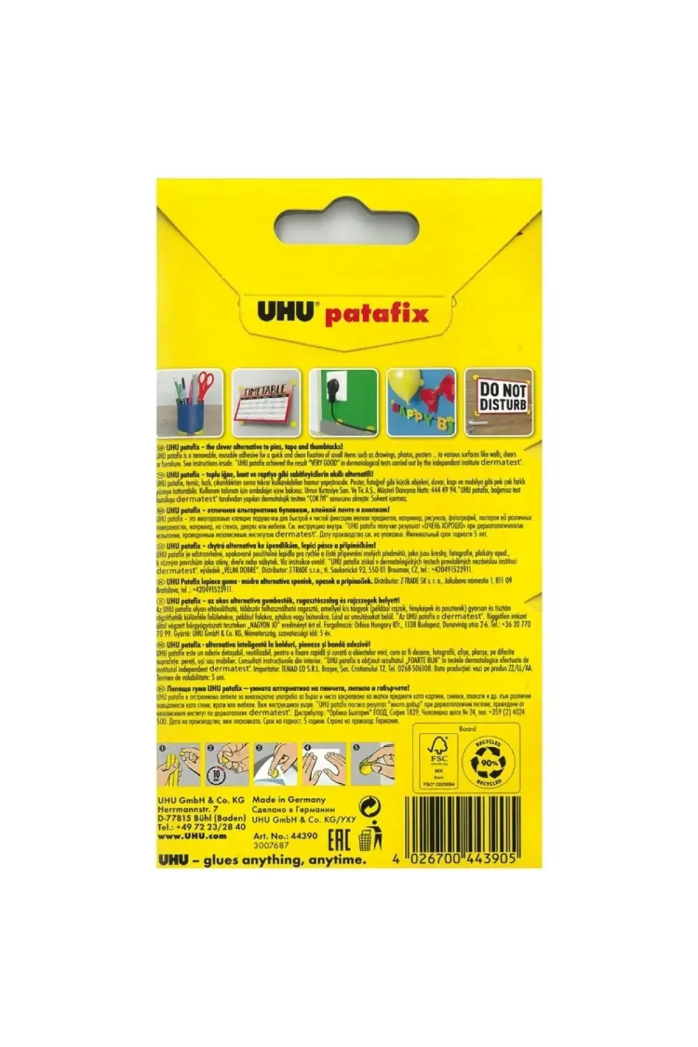 TAC PATAFİX SARI 80'Lİ