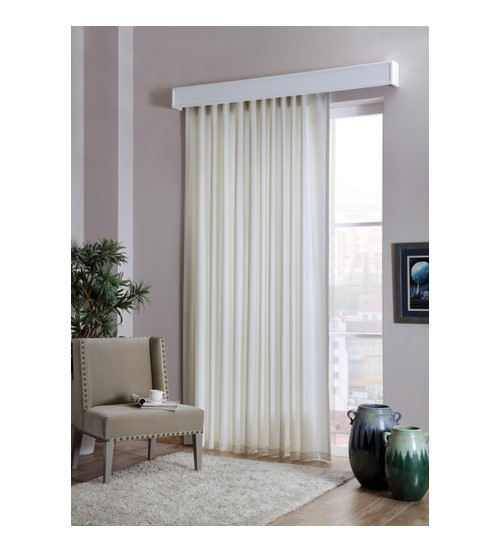 Taç  Saten Güneşlik Perde- En : 200 Cm