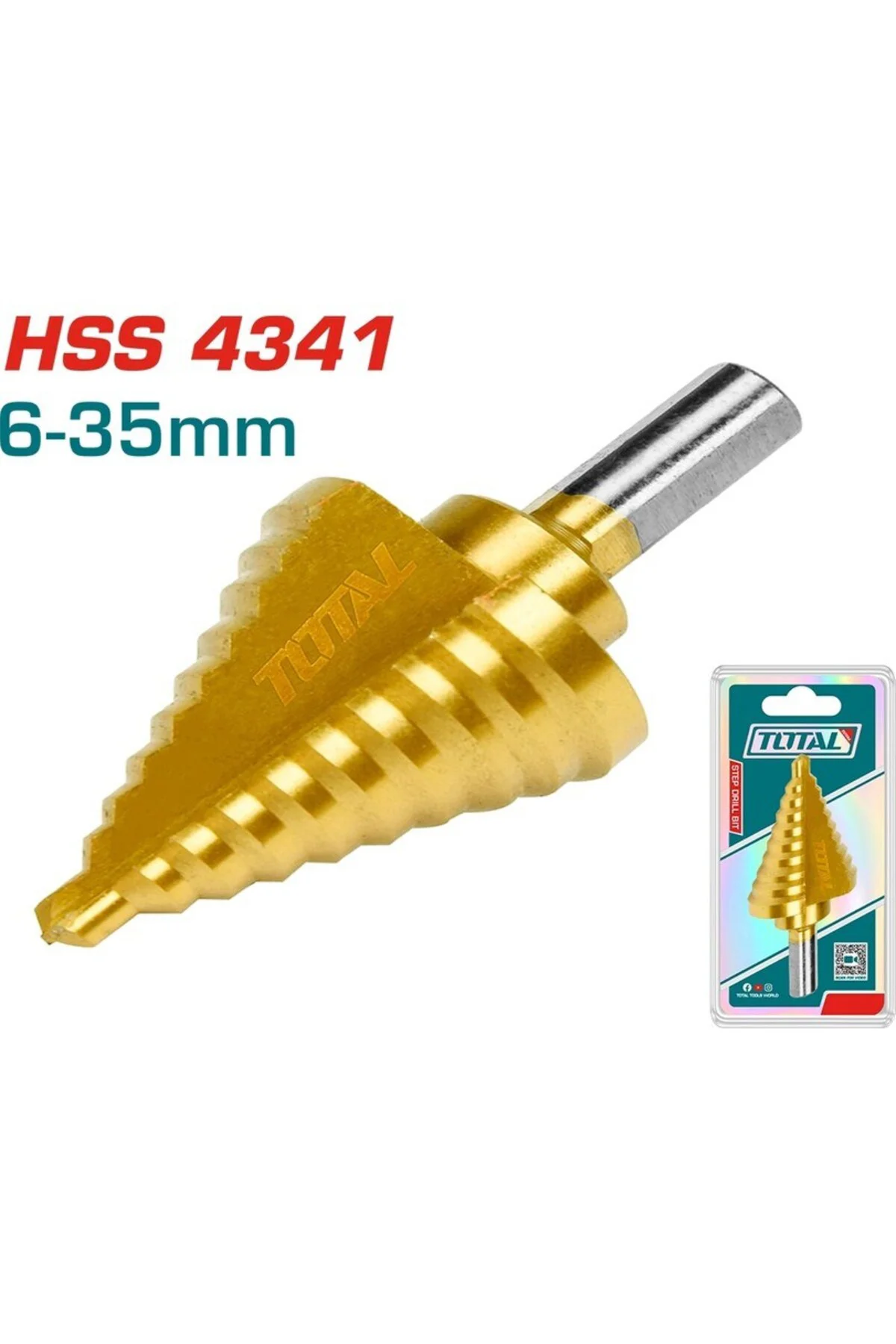 TAC7563501 - Kademeli Matkap Ucu 6-35 Fiyatı, Yorumları ve Özellikleri