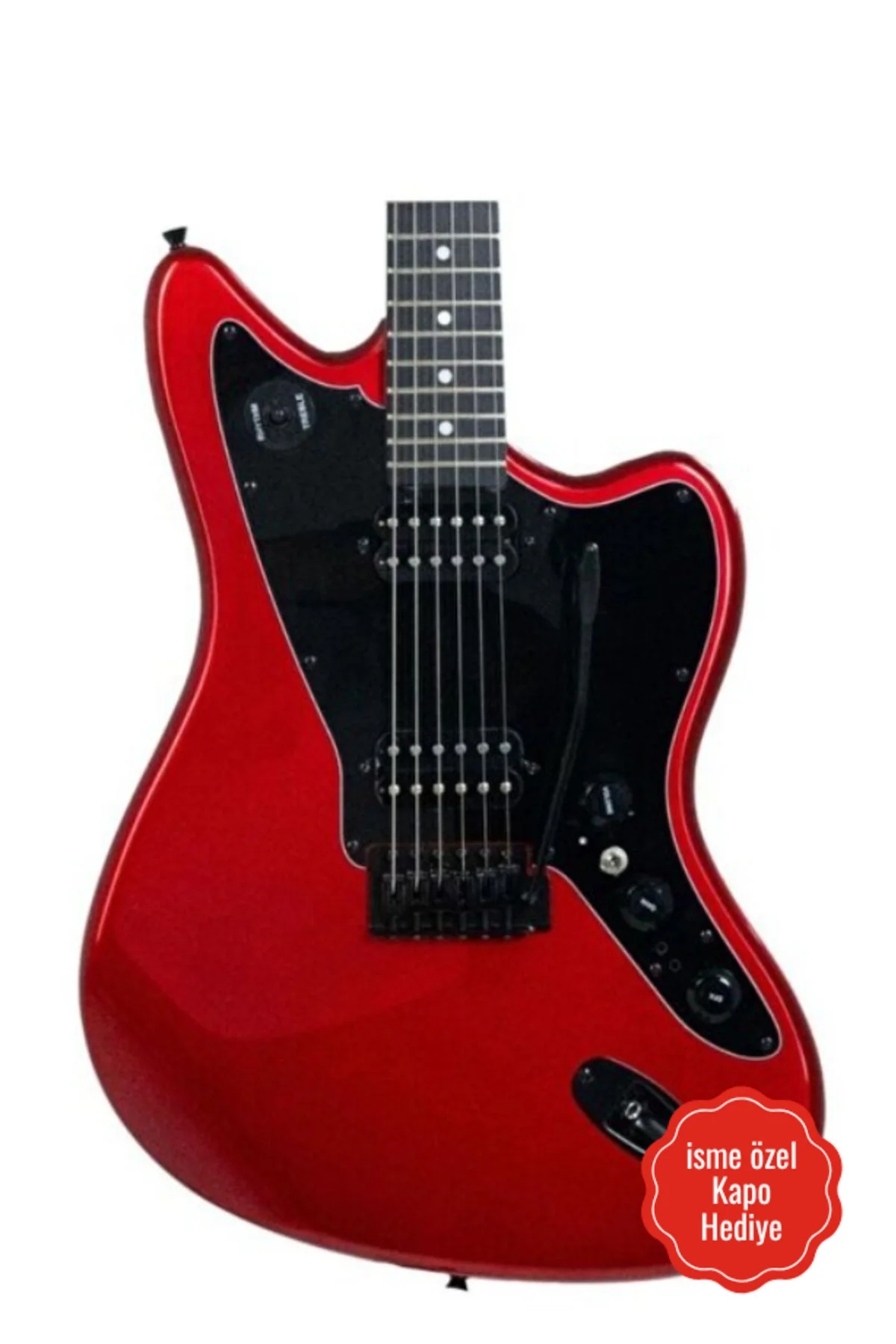 Tagima Duo Smart HH Manyetik Jaguar Kasa Kendinden Efektli Kulaklık Girişli Elektro Gitar Jazzmaster
