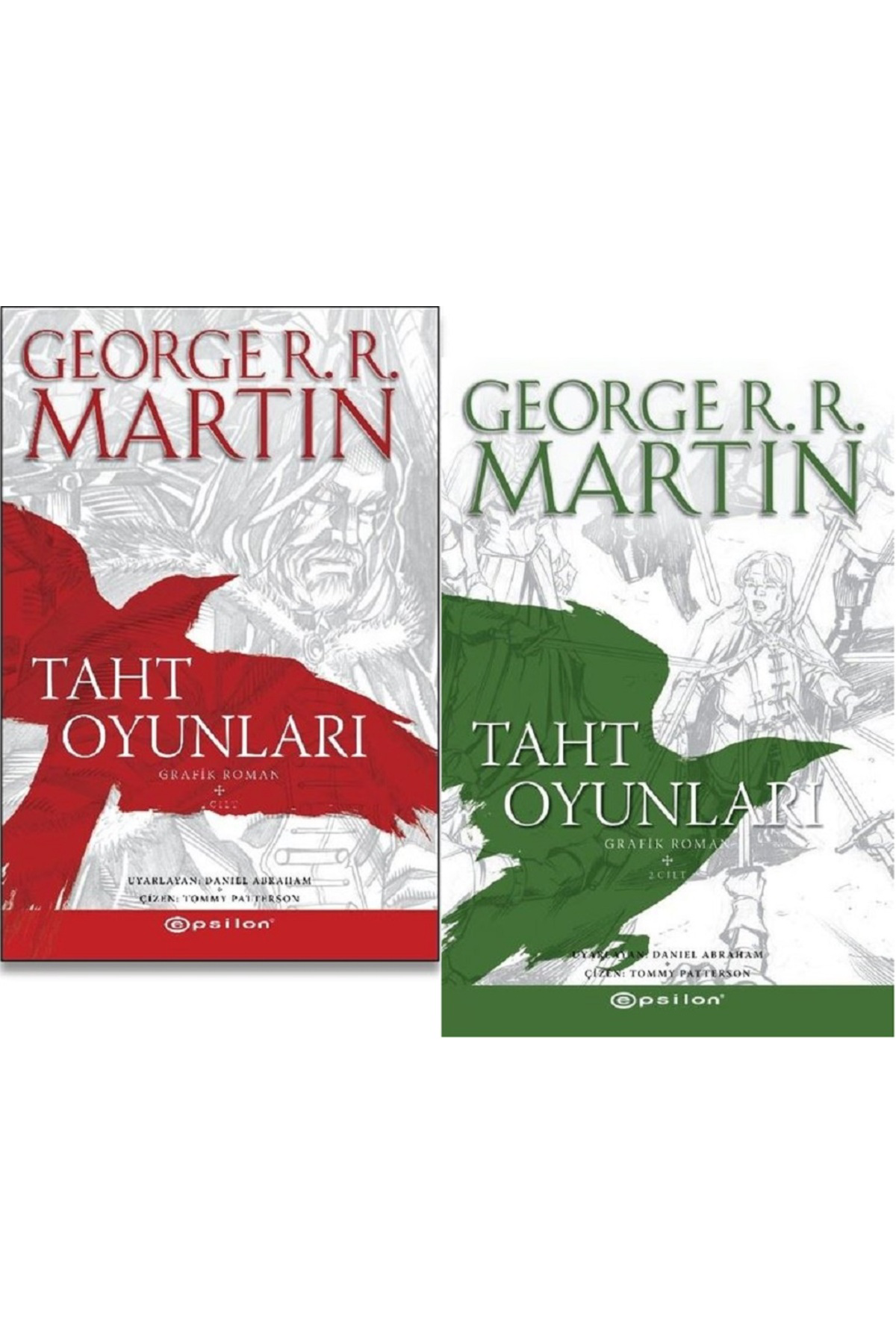 Epsilon Yayınevi Taht Oyunları Çizgi Roman 1-2 / 2 Kitap Set