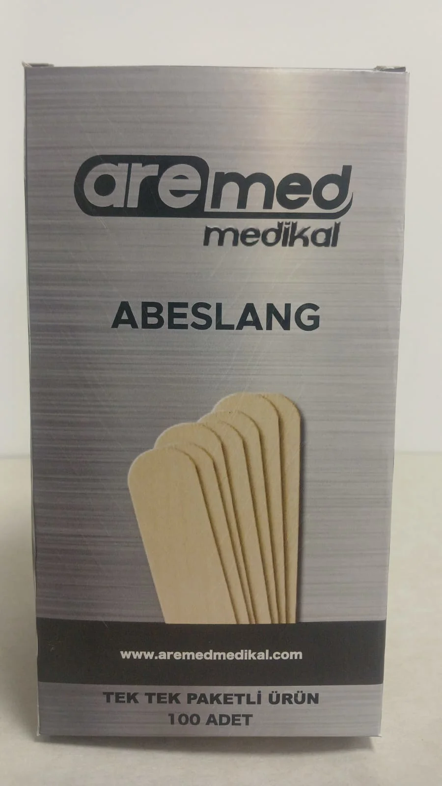 Tahta Dil Basacağı - 100'lü Tek Paketli Abeslang, Klinik ve Ağız Bakımı İçin Güvenilir Çözüm