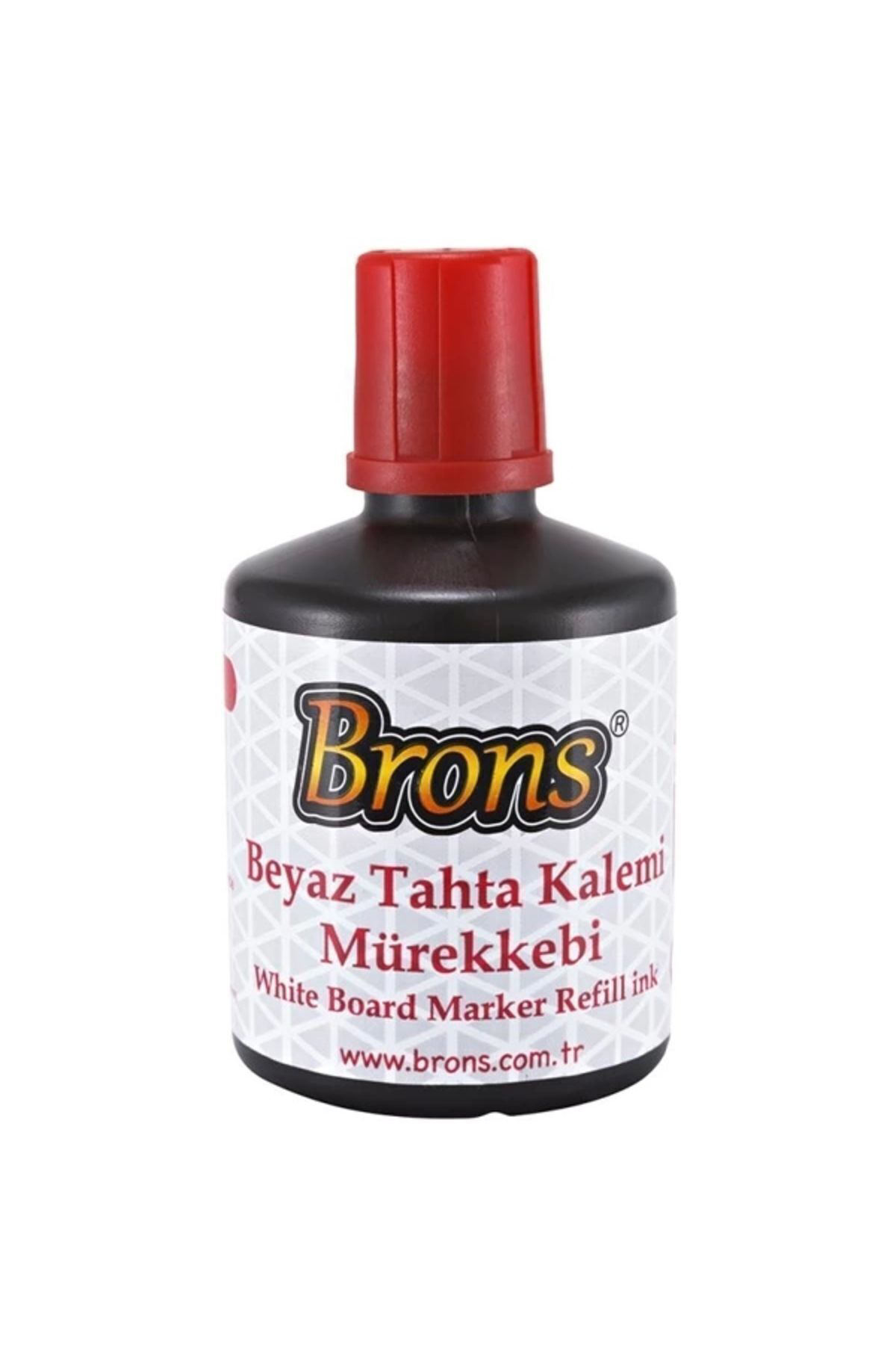 Tahta Kalem Mürekkebi 100 Cc Kırmızı Br-355 - 6'lı Paket