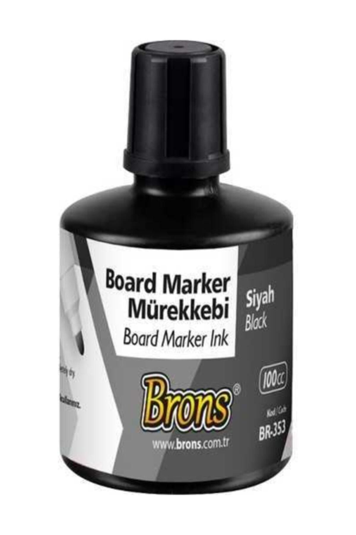 Brons Tahta Kalemi Mürekkebi Siyah 100Cc T8478 Tx