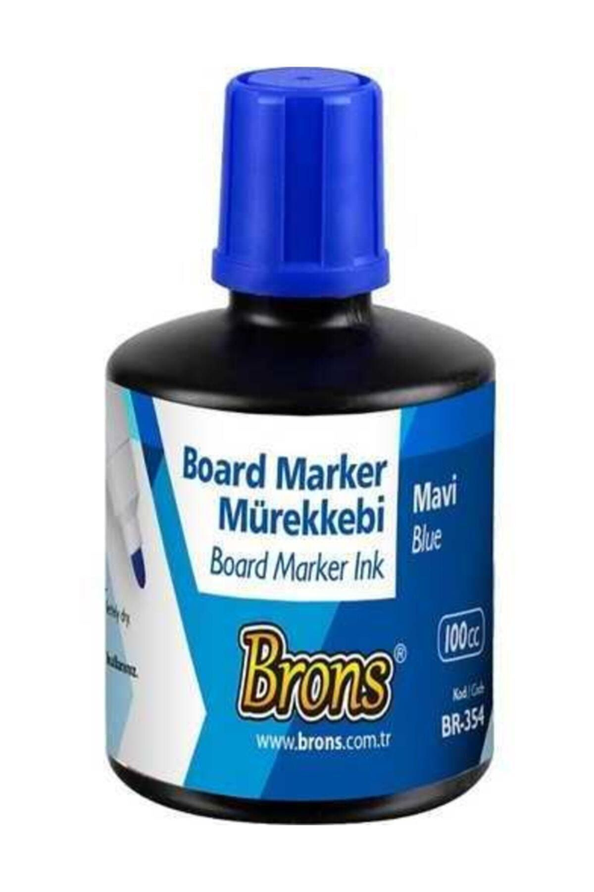 Brons Tahta Kalemi Mürekkebi Mavi 100Cc T8479