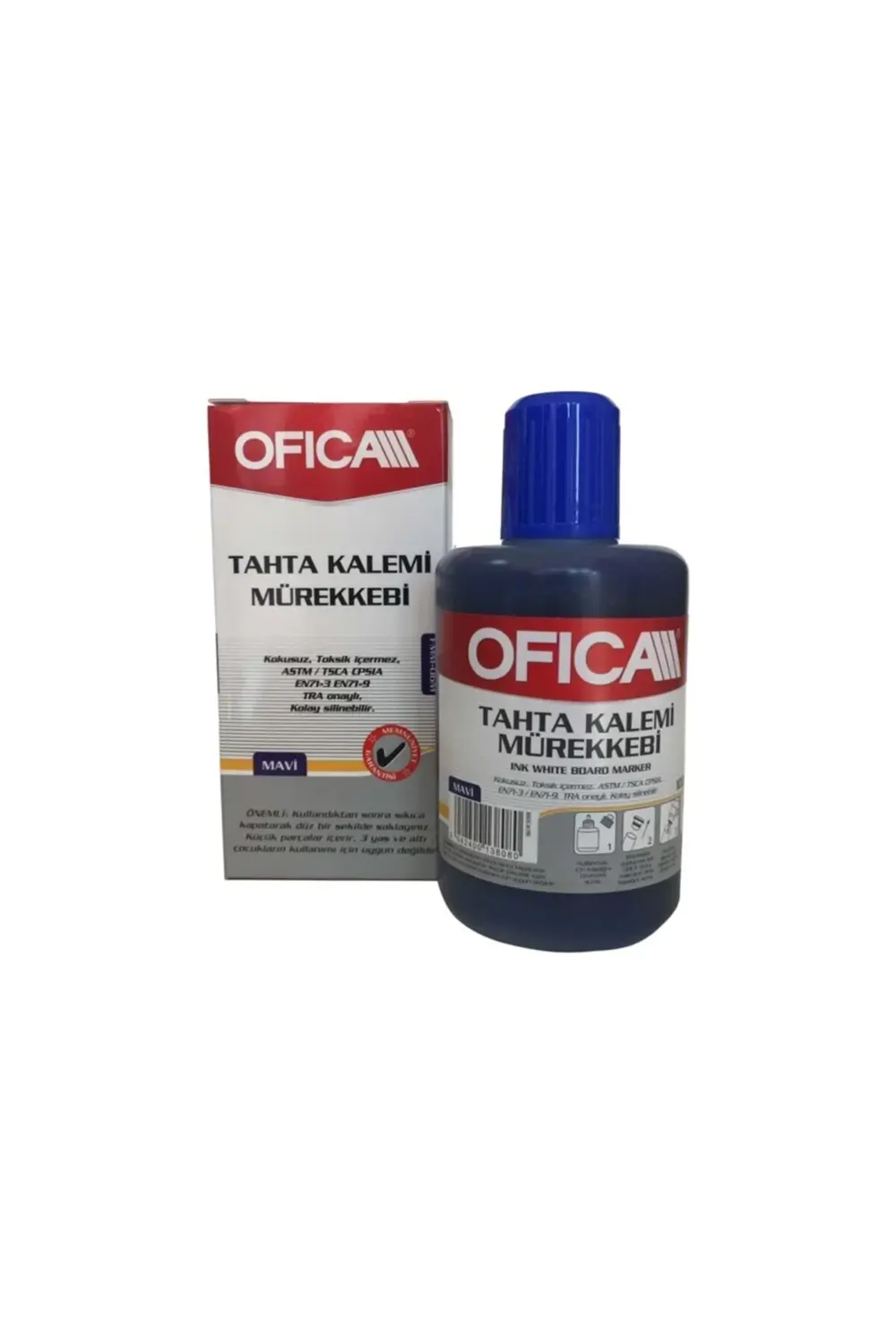 Tahta Kalemi Mürekkebi 100 Ml. Mavi Fmm-06m tkm