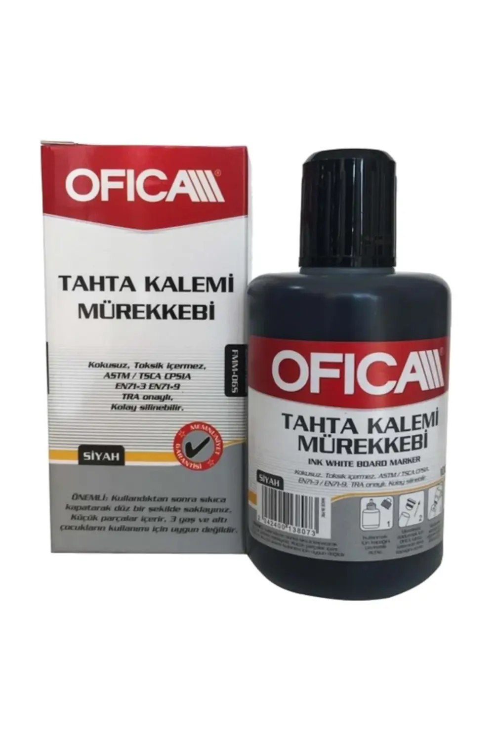 Tahta Kalemi Mürekkebi 100 Ml. Siyah Fmm-06s tkm