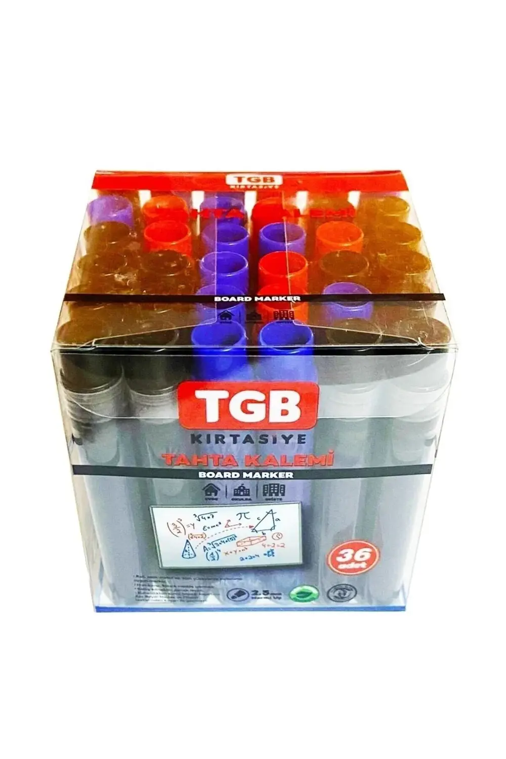 Tahta Kelemi Tüpü , Kartuşu Tgb 36'lı Karışık Renk