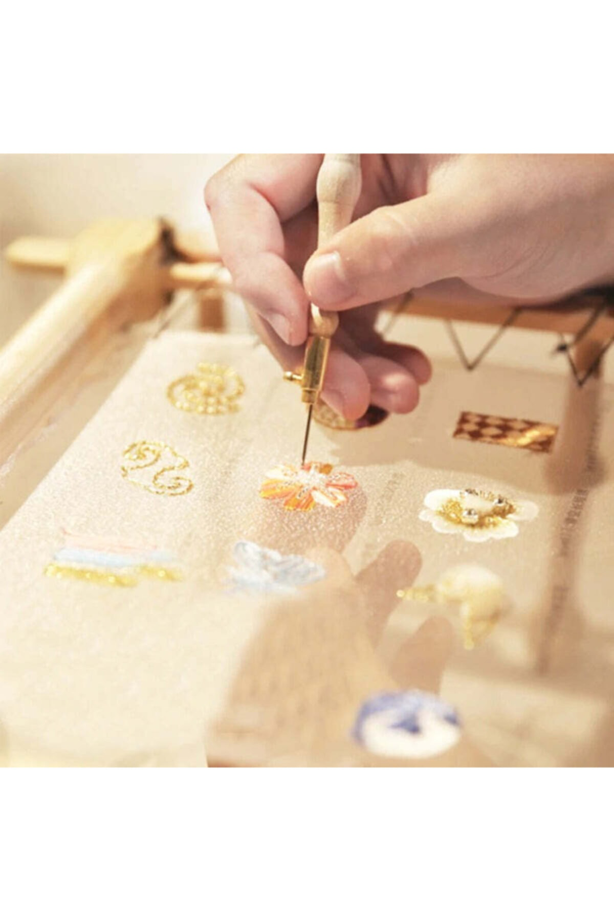 Tuhafiyecimiz Tahta Saplı Süzeni Tığı