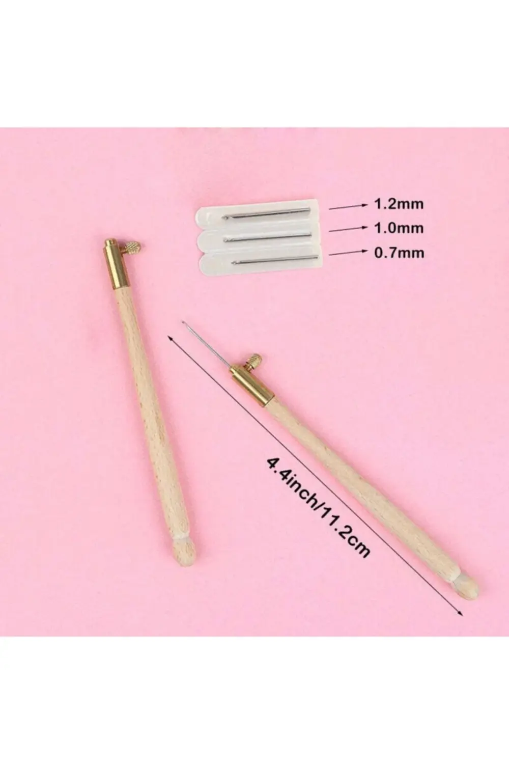 Tuhafiyecimiz Tahta Saplı Süzeni Tığı