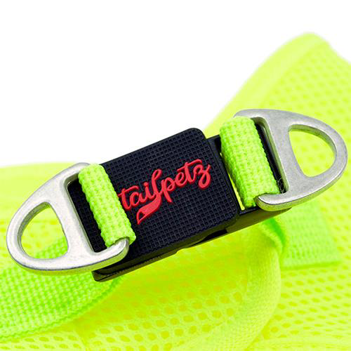 Tailpetz Air Mesh Harness Göğüs Tasması Neon Lime Large