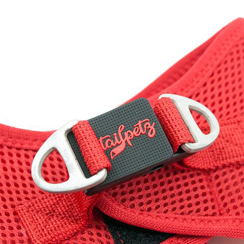 Tailpetz Air Mesh Harness Göğüs Tasması Neon Kırmızı XLarge