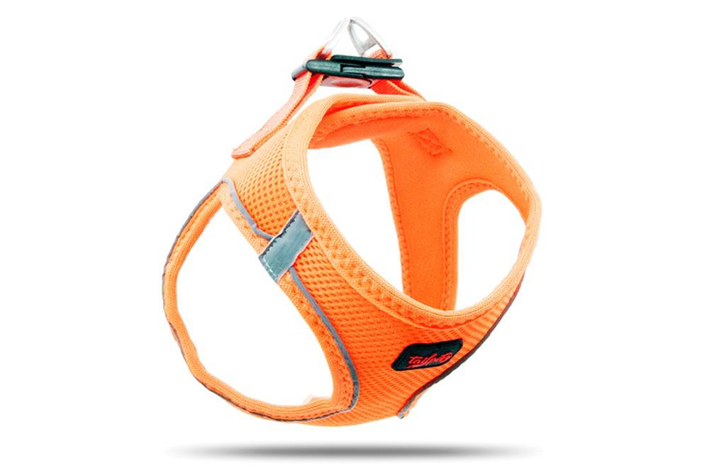 Tailpetz Air Mesh Harness Göğüs Tasması Neon Orange Medium