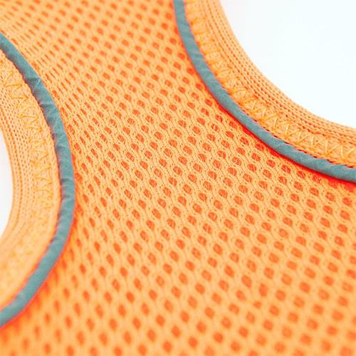Tailpetz Air Mesh Harness Göğüs Tasması Neon Orange Large